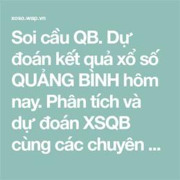 hướng dẫn sử dụng tham khảo xổ số wap