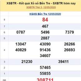 kết quả sổ xố bến tre
