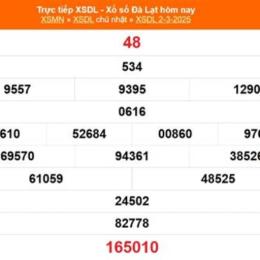 kết quả xổ số đà lạt ngày 5 tháng 7