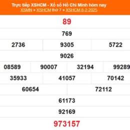 kết quả xổ số hồ chí minh ngày 24 tháng 8