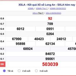 kết quả xổ số long an hôm qua