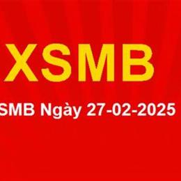kết quả xổ số ngày 27 tháng 2 năm 2026