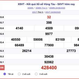 kết quả xổ số vũng tàu ngày hôm qua