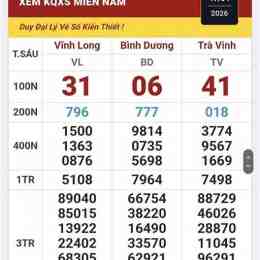 long an xổ số miền nam