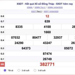 số đồng tháp xổ số đồng tháp