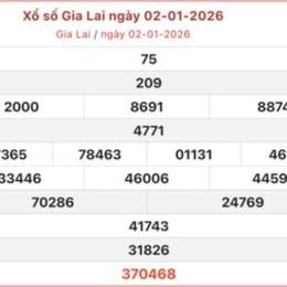 so xo gia lai 30 ngày