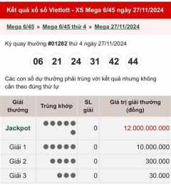 tính năng nổi bật kết xổ số vietlott
