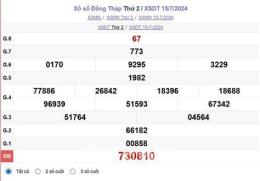tính năng nổi bật xổ số đồng tháp 22/12