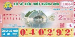 tính năng nổi bật xổ số khánh hòa ngày 25 tháng 2 năm 2006