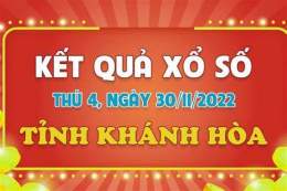 tính năng nổi bật xổ số kiến thiết khánh hòa ngày 30 tháng 11