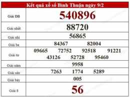tính năng nổi bật xổ số phan thiết ngày 30 tháng 10