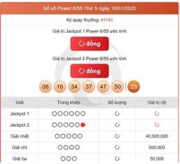 tính năng nổi bật xổ số vietlott ngày 19 tháng 03