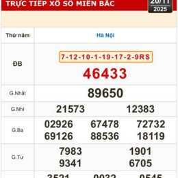 xổ số bình định 20 tháng 11