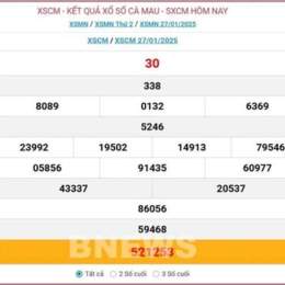 xổ số cà mau tuần