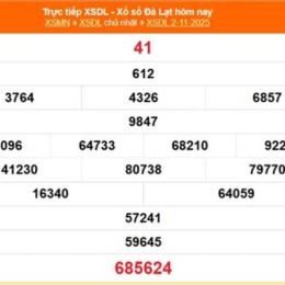 xổ số đà lạt 23/11