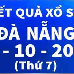 xổ số đà nẵng 22 tháng 10