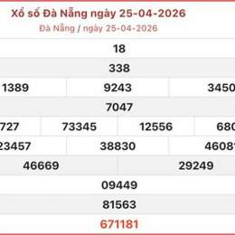 xổ số đà nẵng lâu ra