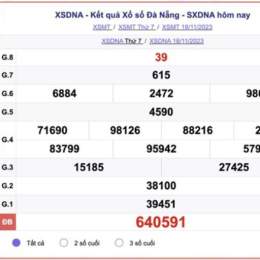 xổ số đà nẵng ngày 18 tháng 03