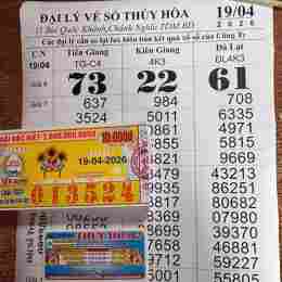 xổ số đài an giang ngày 19 tháng 2