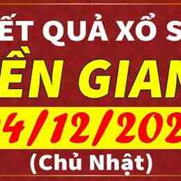 xổ số đài an giang ngày 4 tháng 12