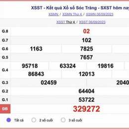 xổ số đài sóc trăng ngày 13 tháng 05