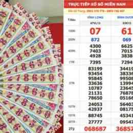 xổ số đài vĩnh long miền nam