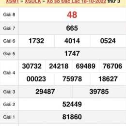xổ số đắk lắk 18 tháng 11