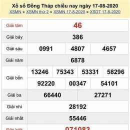 xổ số hàng tuần đồng tháp