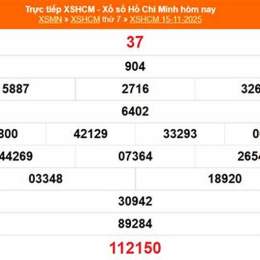 xổ số hồ chí minh 15/11
