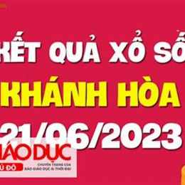 xổ số khánh hòa 21 tháng 6