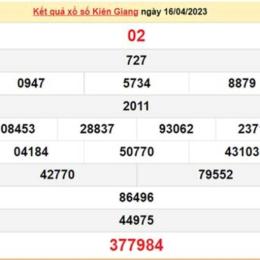 xổ số kiên giang trong vòng 30 ngày