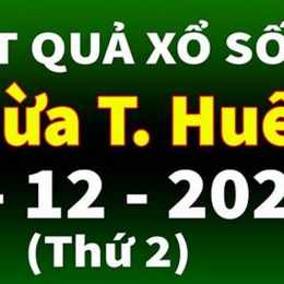 xổ số kiến thiết huế ngày 12 tháng 7