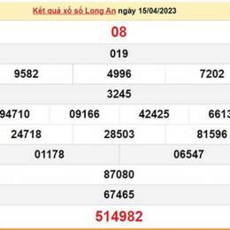 xổ số long an 18/7