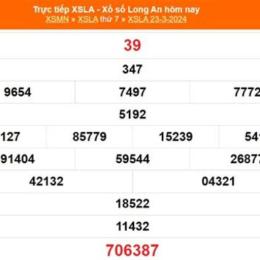 xổ số long an 30/5