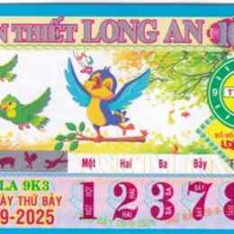 xổ số long an 4/7/2026
