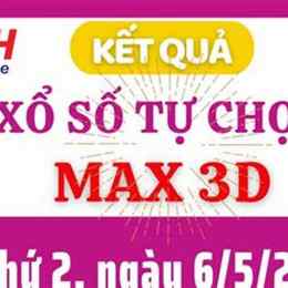 xổ số max 3d + hôm nay