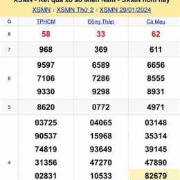 xổ số miền nam đài đồng tháp thứ hai