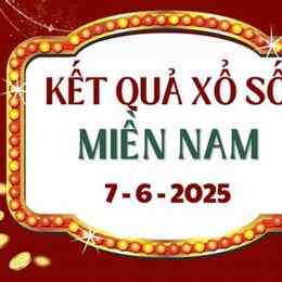 xổ số miền nam mùng 7 tháng 6