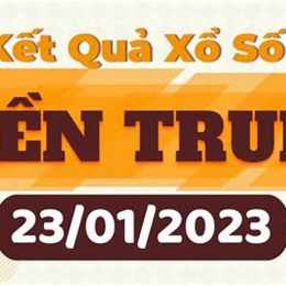 xổ số miền trung 23 tháng 03