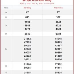 xổ số miền trung ba đài tuần rồi