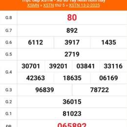xổ số ngày 13 tây tháng 2