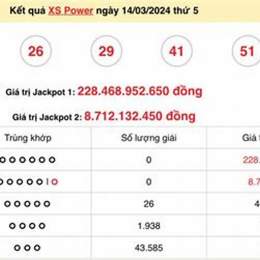 xổ số power thứ 5