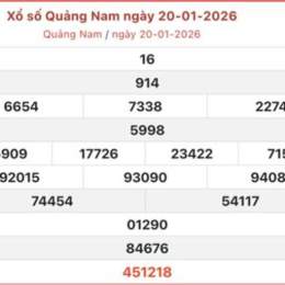 xổ số quảng nam 10 ngày