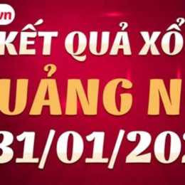 xổ số quảng ngãi 31 tháng 1