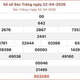 xo so soc trang 22 7