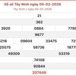 xổ số tây ninh 26 tháng 2 năm 2026