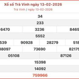 xo so tra vinh 13 2