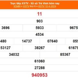 xổ số trà vinh ngày 3 tháng 4 năm 2006